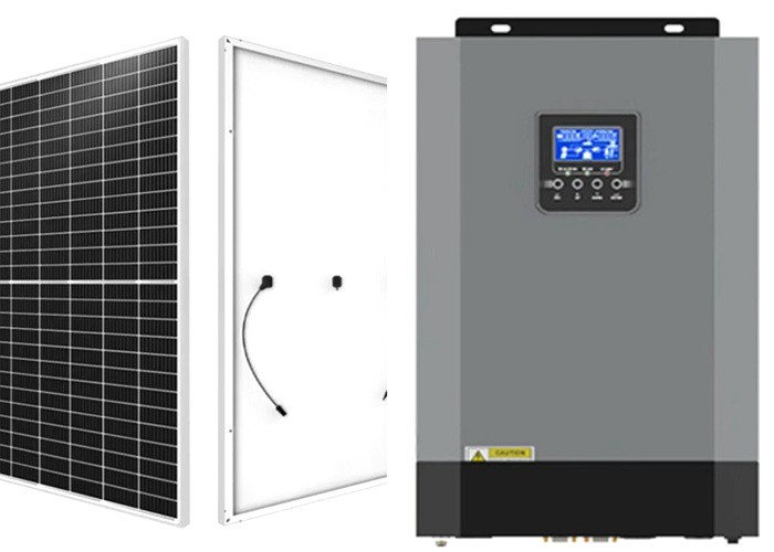 solar system on house roof