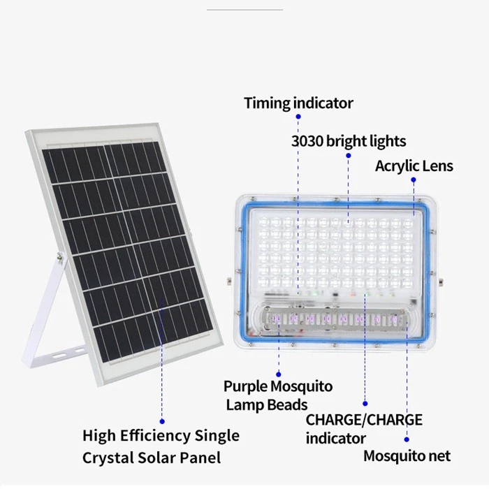 solar light ip66 100w