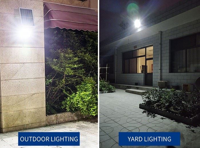 led solar flood light 100w