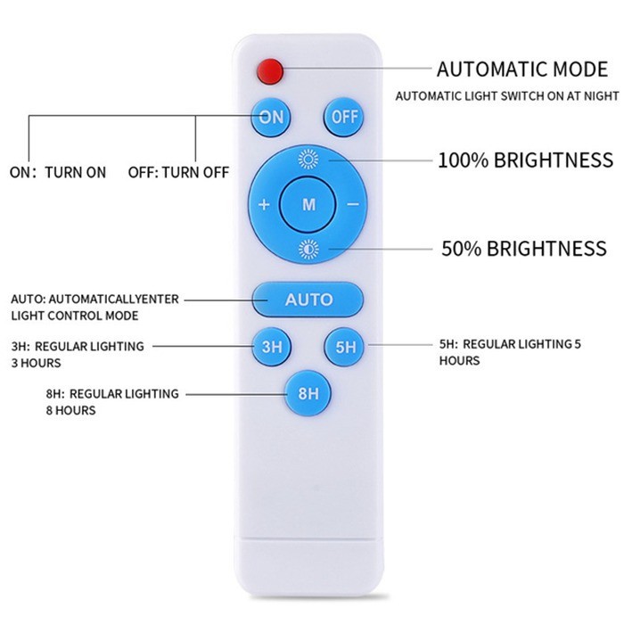 high power solar security light